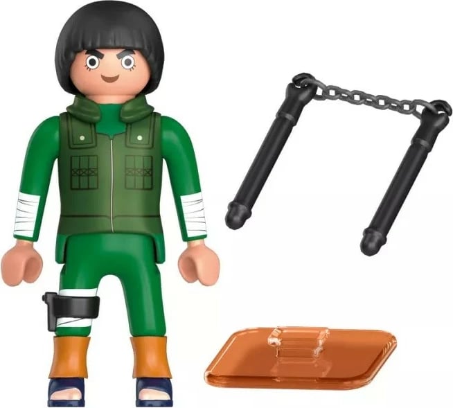Figurë aksioni Playmobil Naruto Shippuden 71118 Rock Lee, 9 pjesë