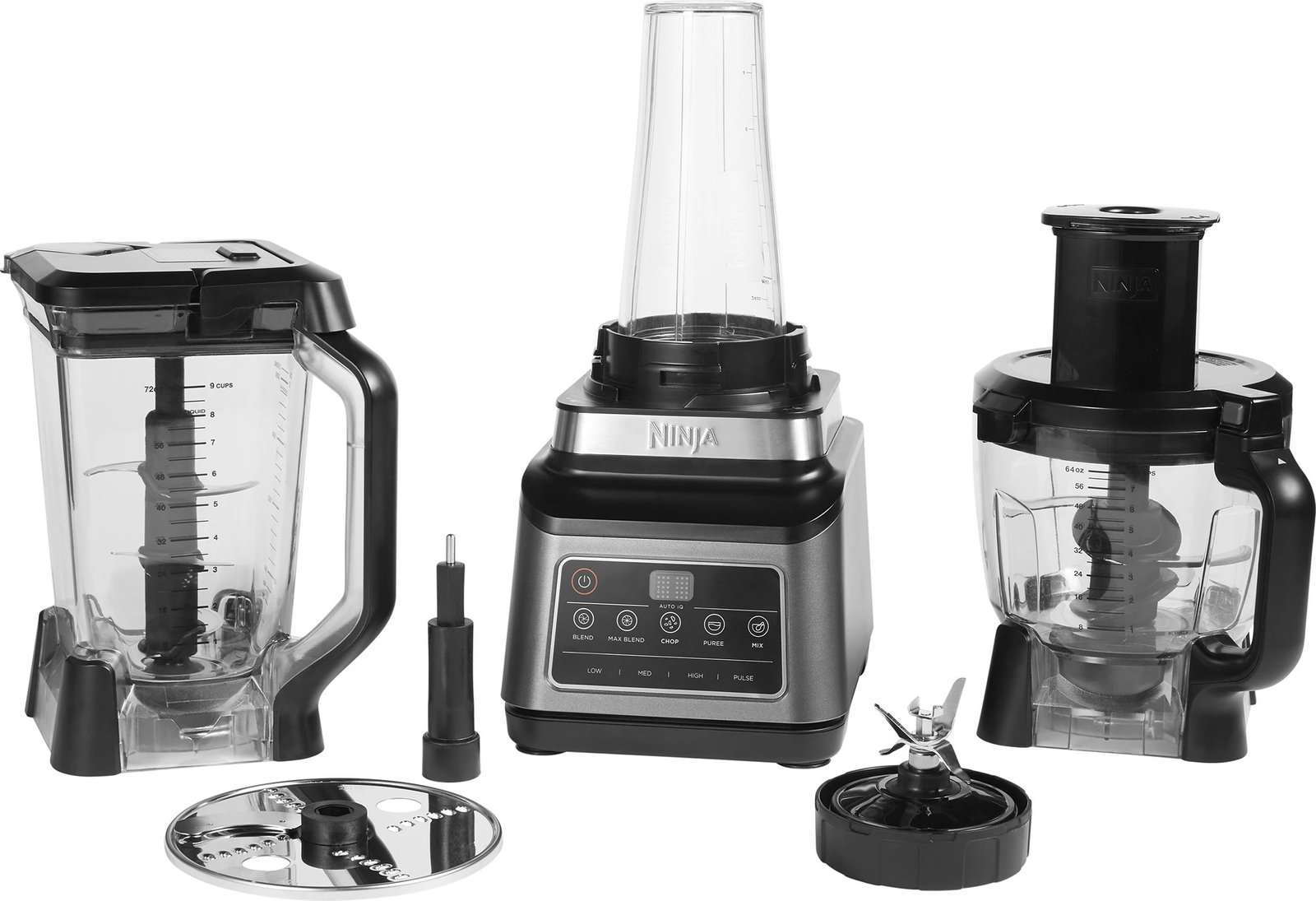 Blender Ninja BN800, 2.1 L, 21000 RPM, 1200 W, Ngjyrë e zezë, argjend