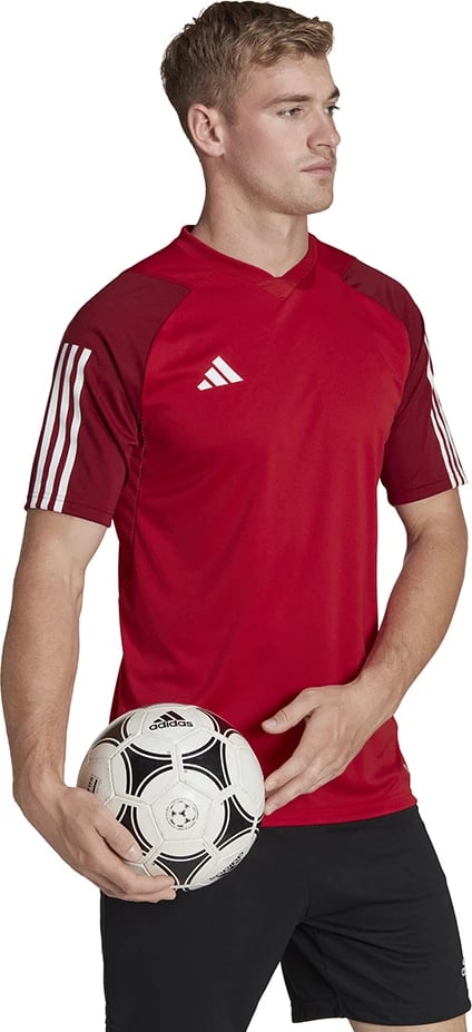 Fanellë për meshkuj adidas, e kuqe