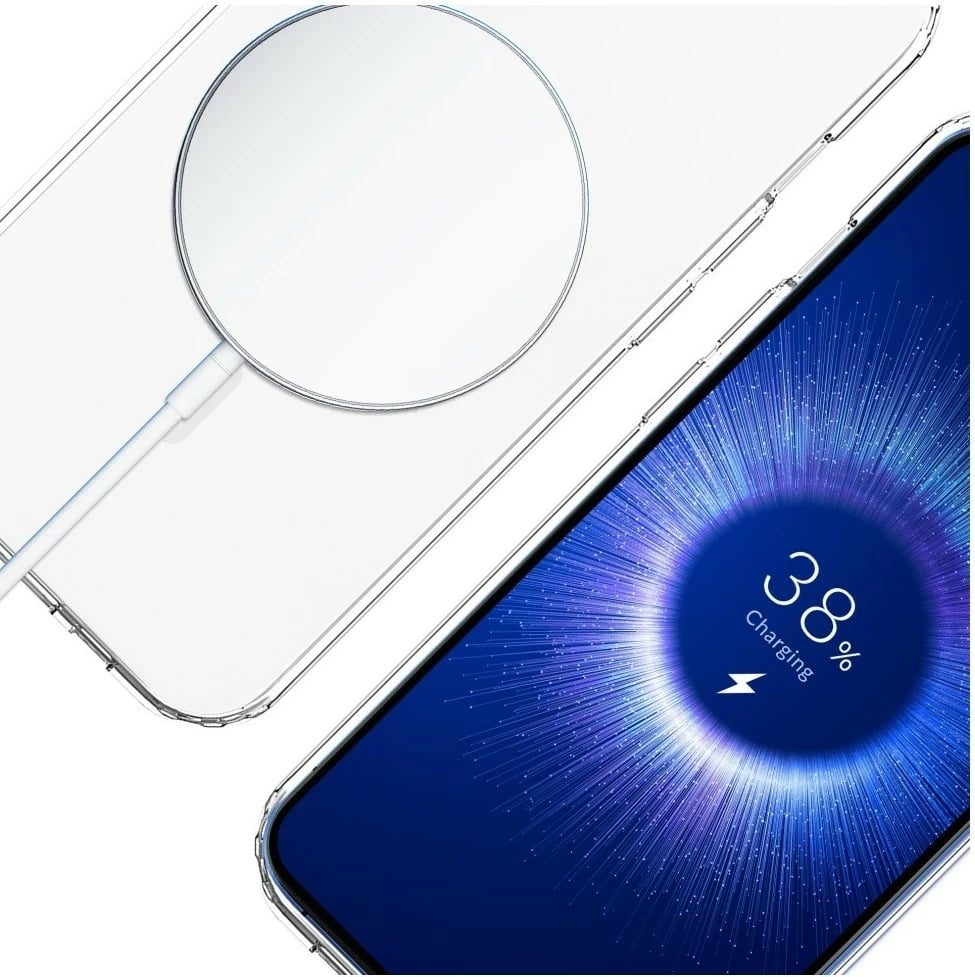 Mbështjellës 3MK Armor MagCase për Samsung S25 Ultra, MagSafe, Transparent