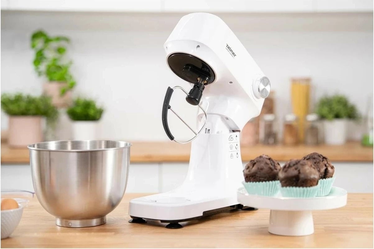 Mikser ushqimi Zelmer ZKR1340, 3.5L, 600W, bardhë