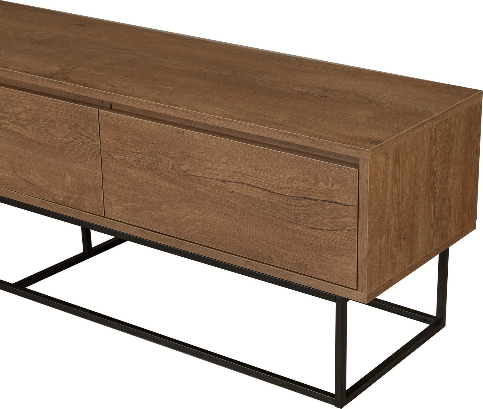 Set mobiljesh për dhomë dite, Skye Decor, Laxus Takım 21, ngjyrë arrë dhe e zezë Set mobiljesh për dhomë dite, Skye Decor, Laxus Takım 21, ngjyrë arrë dhe e zezë