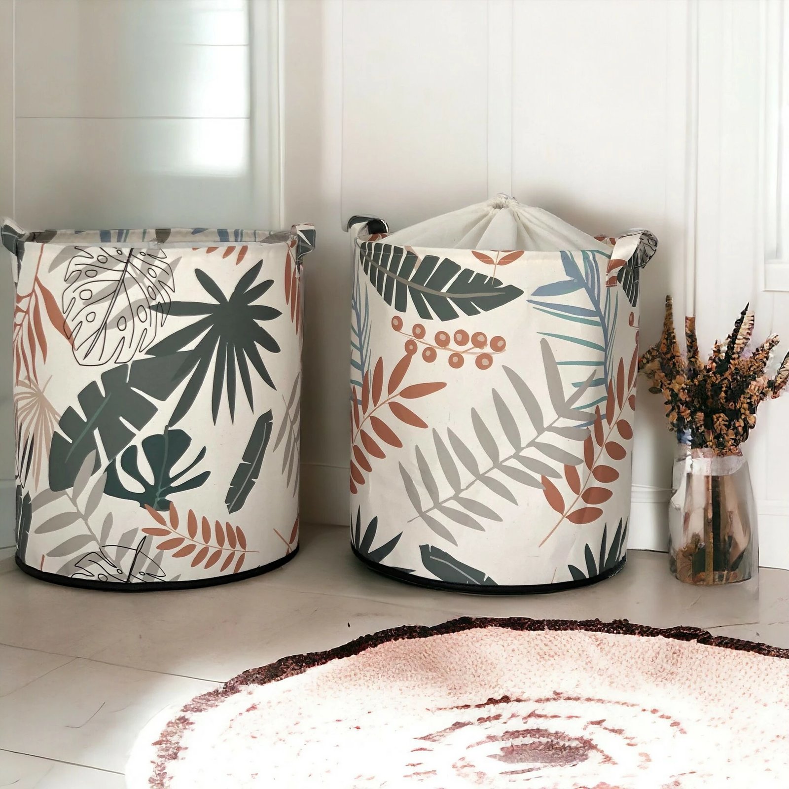 Set shporta prej ndjese, 2 copë, Aberto Design, YLC470