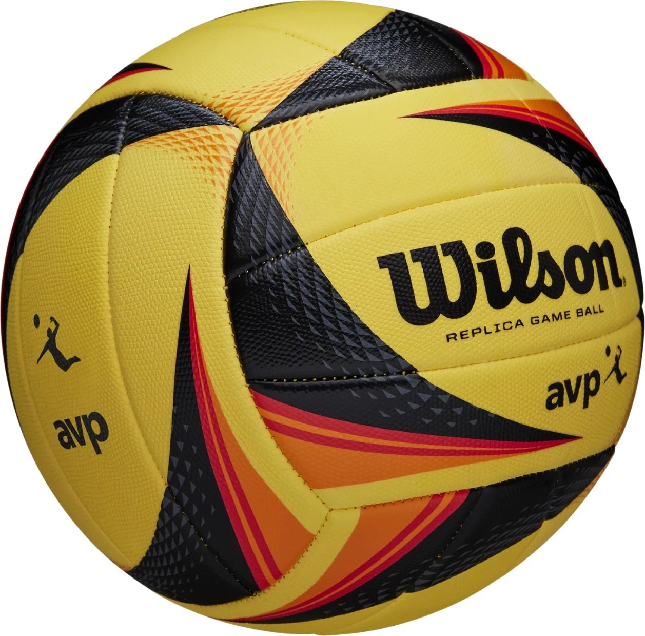 Top volejbolli Wilson, verdhë e zezë e portokalli