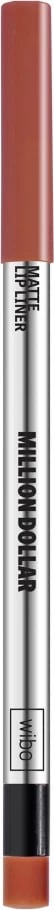 Laps për buzë Wibo Million Dollar Matte Liner për femra 12, 1 copë