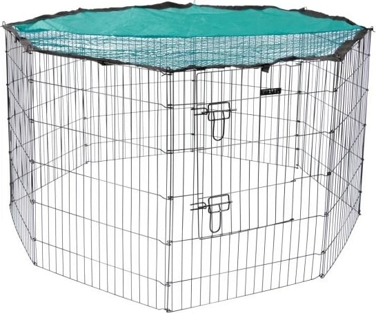 Kafaz modular metalik KERBL Run, 8 pjesë