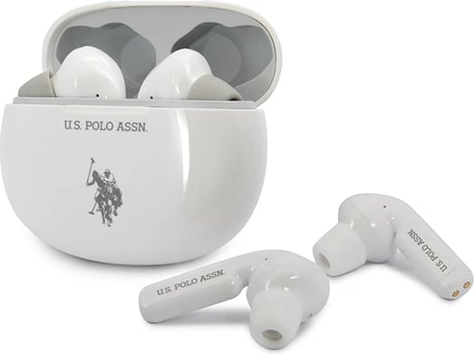 Kufje TWS Bluetooth US Polo USTWS1WH, të bardha