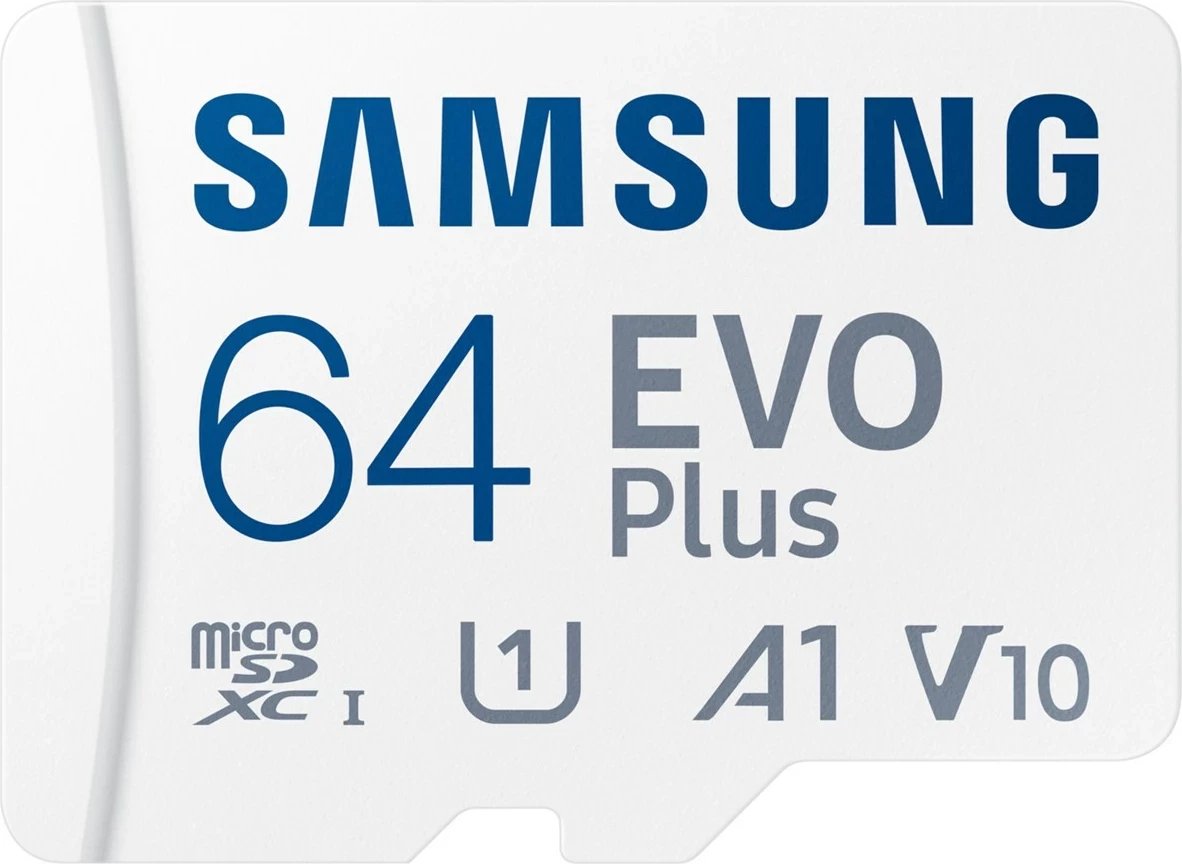 Kartelë memorie Samsung EVO Plus 64 GB microSDXC, e bardhë