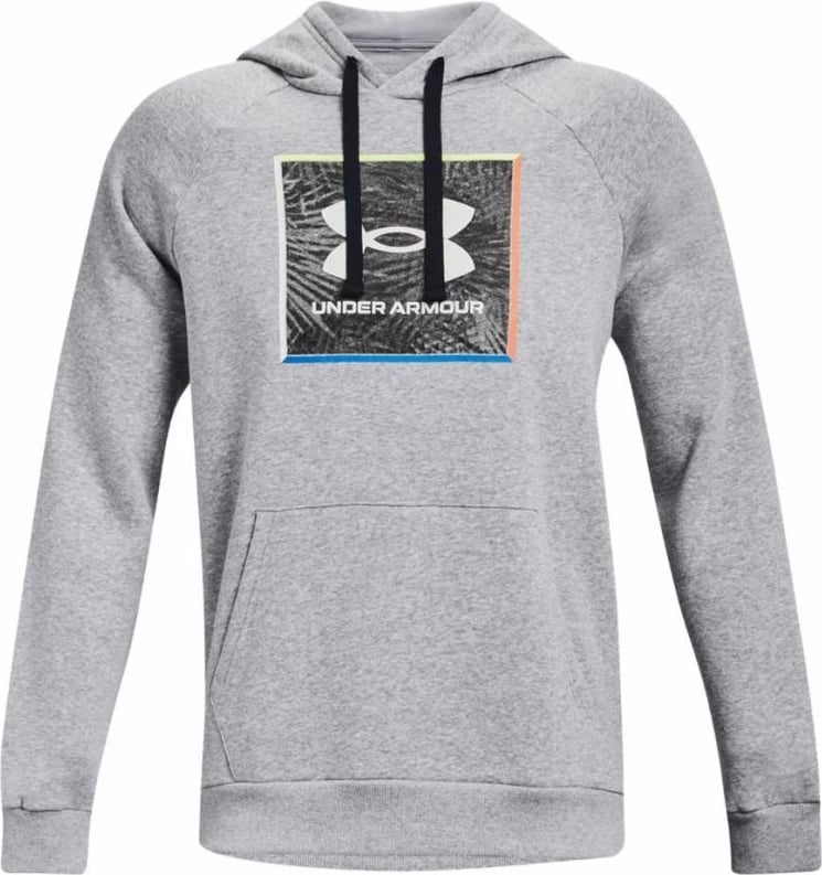 Duks për meshkuj Under Armour UA Rival Flc Graphic, gri