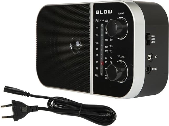 Radio portabile BLOW RA6, AM/FM, Mono, E zezë