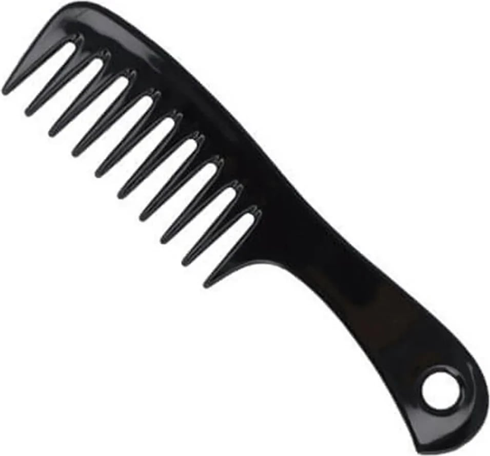 Krehër për flokë Eurostil Barbero Peine Mechas unisex i zi 1 copë