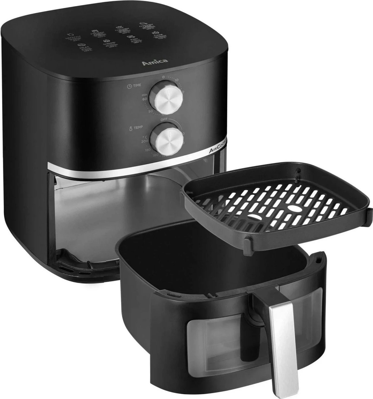 Fryer pa yndyrë Amica AFM Friend 2020, 5.5L, e zezë