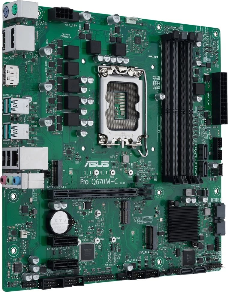 Pllakë amë ASUS PRO Q670M-C-CSM, LGA 1700, micro ATX