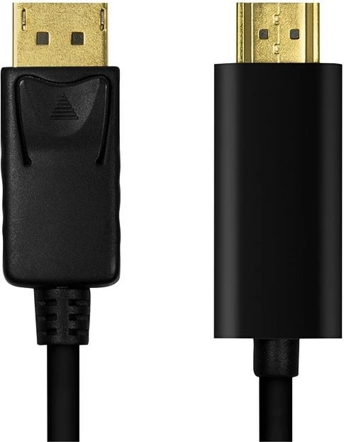 Kabllo DisplayPort në HDMI LogiLink CV0128, 3 m, e zezë
