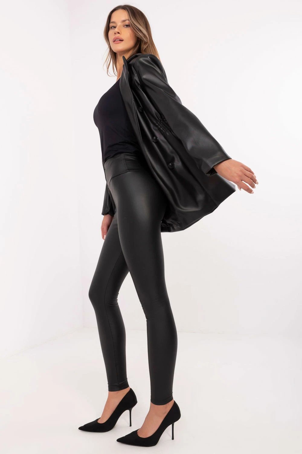 Leggings NM 204132 femra, të zeza