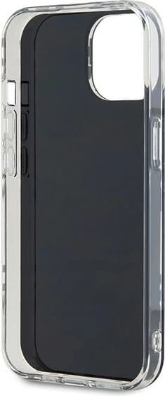 Mbështjellës DKNY IML Checkered Mono Pattern për iPhone 15/14/13, 6.1", i zi