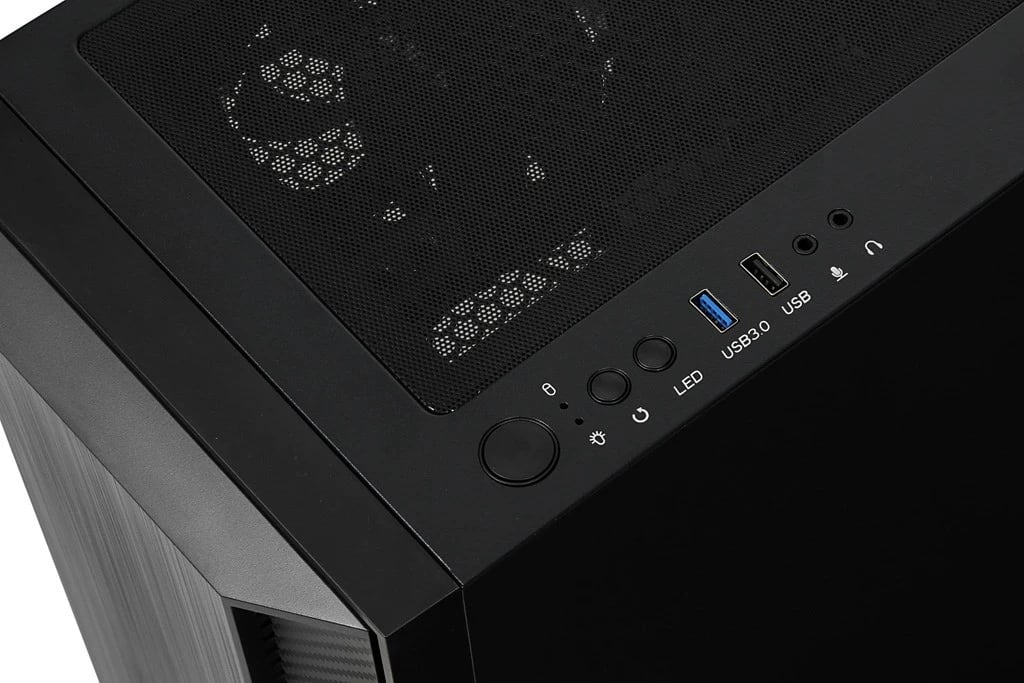 Kasë I-BOX CETUS 906, Midi Tower ATX, e zezë Kasë I-BOX CETUS 906, Midi Tower ATX, e zezë