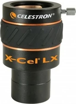 Lentë Barlow Celestron X-Cel LX 1.25" 2x për teleskop, E zezë