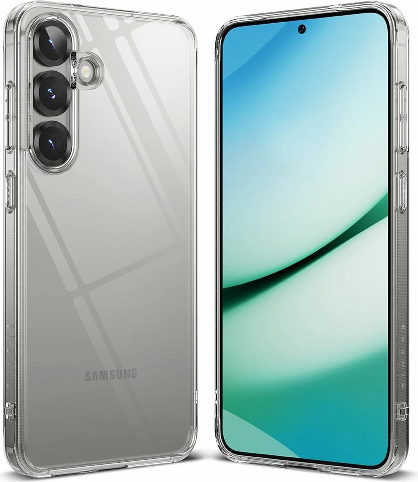 Mbështjellës Ringke Fusion për Samsung Galaxy S25, Transparent