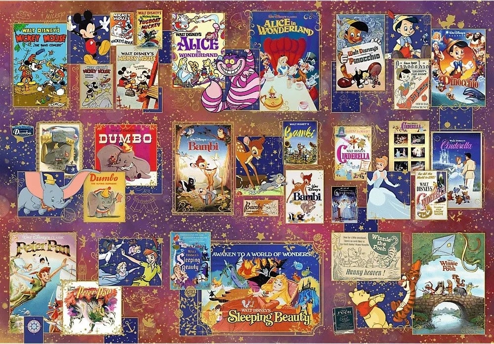 Puzzle Trefl Disney Golden Age, 13500 pjesë, me poster Puzzle Trefl Disney Golden Age, 13500 pjesë, me poster