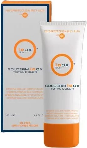 Krem me ngjyrë për fytyrë IOOX Solderm Total Color unisex 100ml