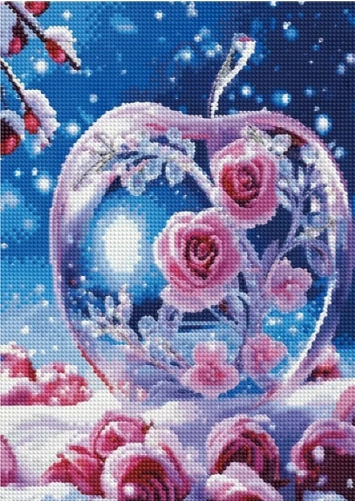 Mozaik diamantësh Norimpex NO-2001396, 30x40 cm, shumëngjyrësh