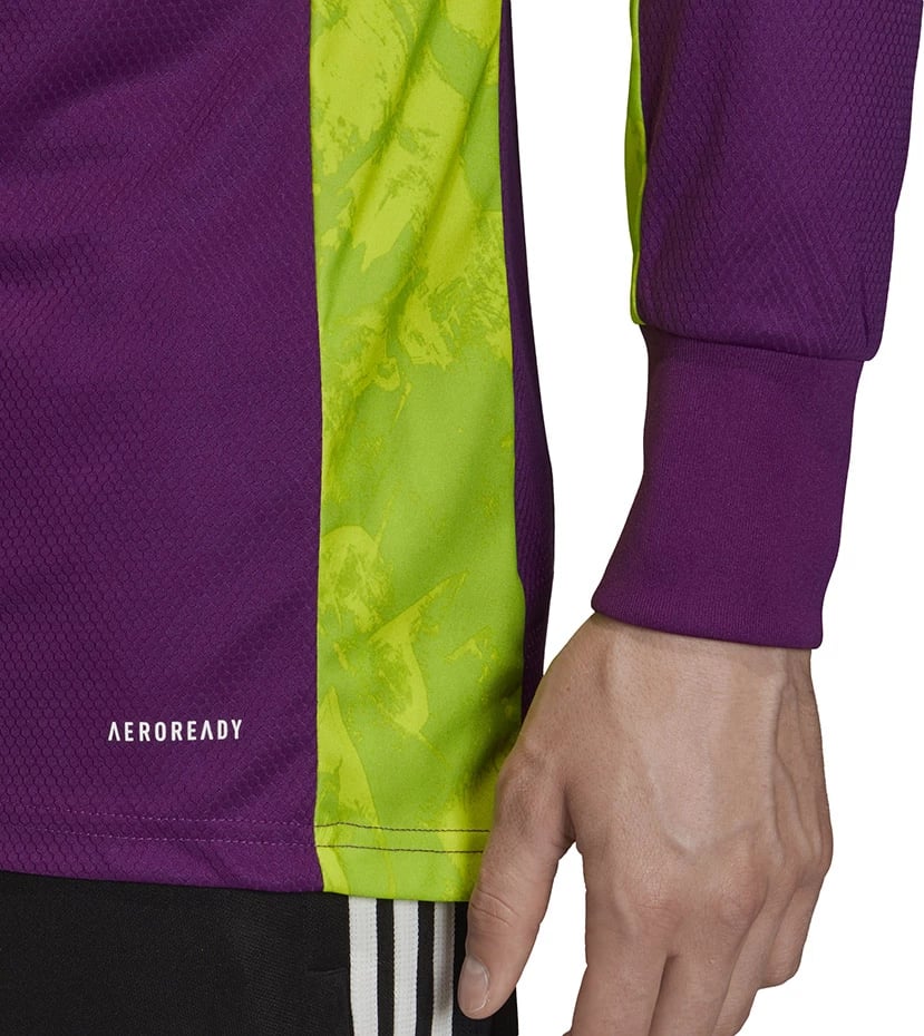 Fanellë portieri për meshkuj adidas, e purpurtë