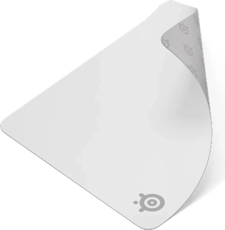 Mauspad SteelSeries QcK L, i bardhë
