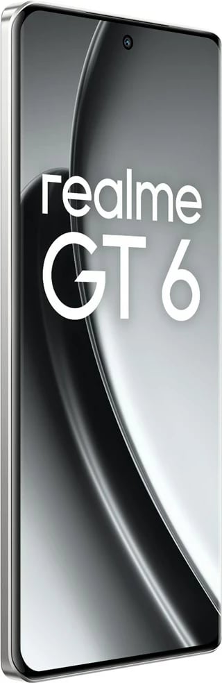 Celular realme GT 6, 12 GB RAM, 256 GB, 5G, Argjendtë