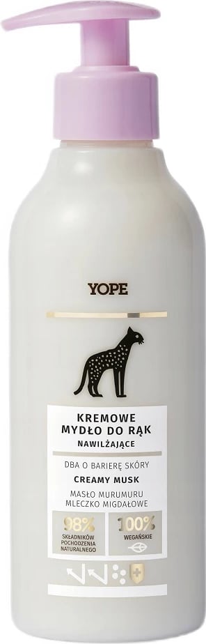 Sapun për duar Yope Creamy Moisturizing Creamy Musk 300ml