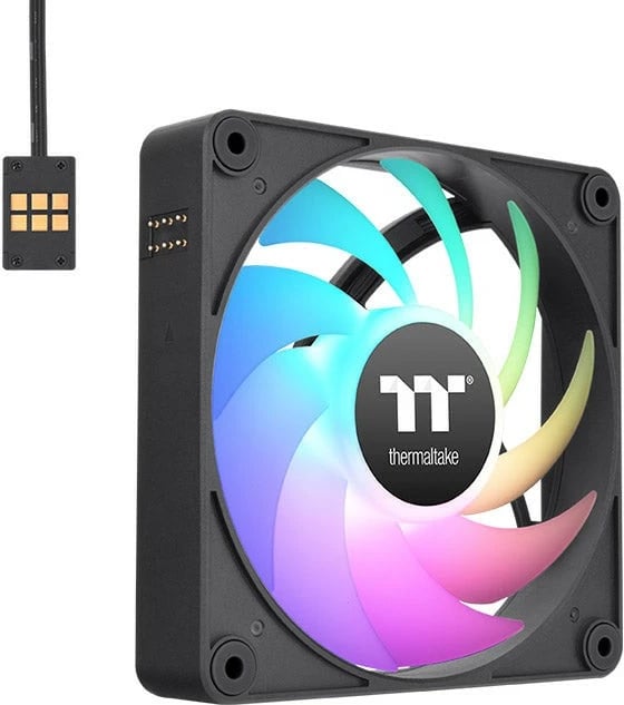 Ventilator PC Thermaltake CT140 EX ARGB Sync, 14 cm, 90.3 cfm, i zi