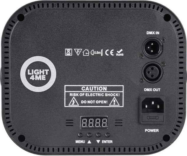 Efekt dritash Light4Me Multiphase, LED UV, i zi
