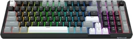 Tastierë mekanike Redragon ARLOKKS QMK K742, 96%, RGB, wireless/wired, anglisht, e zezë