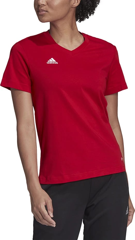 Maicë për femra adidas, e kuqe