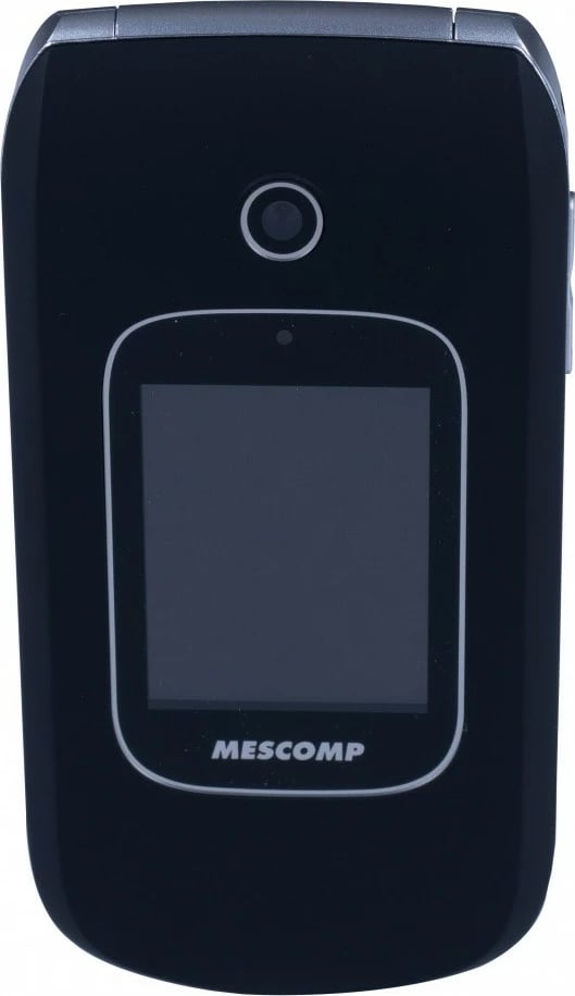 Celular Mesmed MT-184 BRUNO 4G, ekran 2.8", butona të mëdhenj, i zi/argjendtë