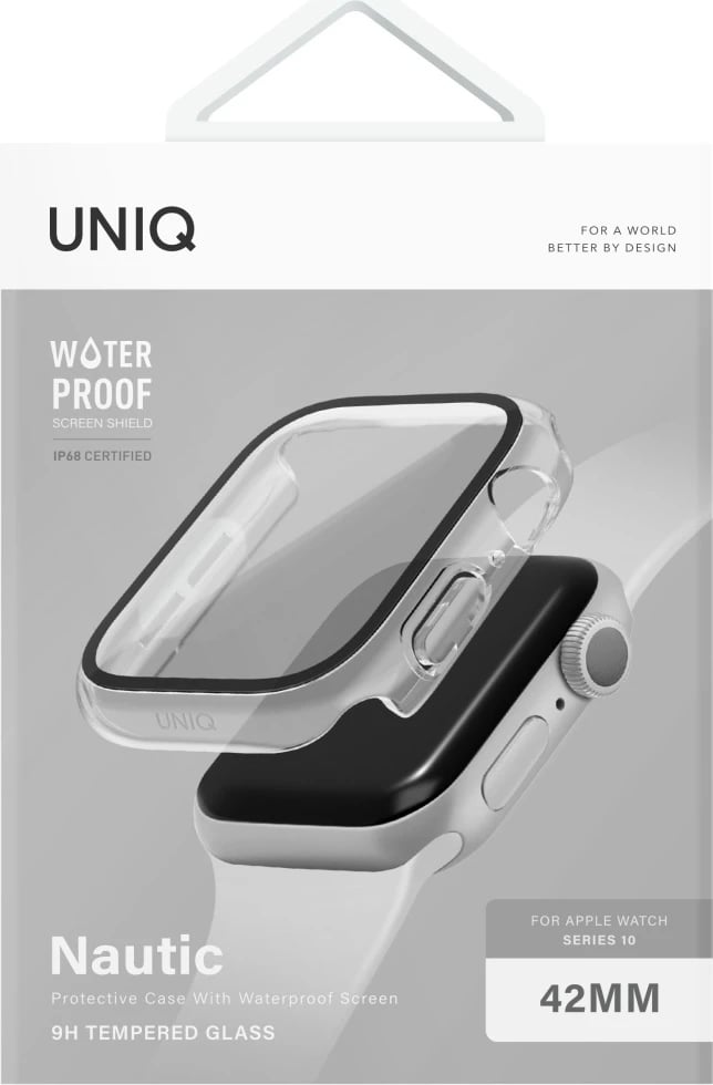Mbështjellës UNIQ Nautic për Apple Watch 42mm, Transparent