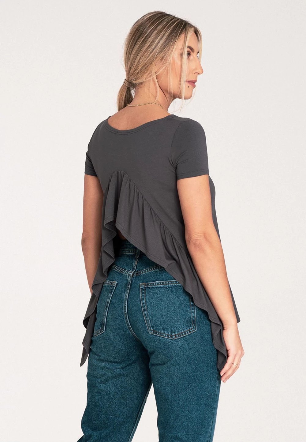 Bluzë Figl model 204336, gri