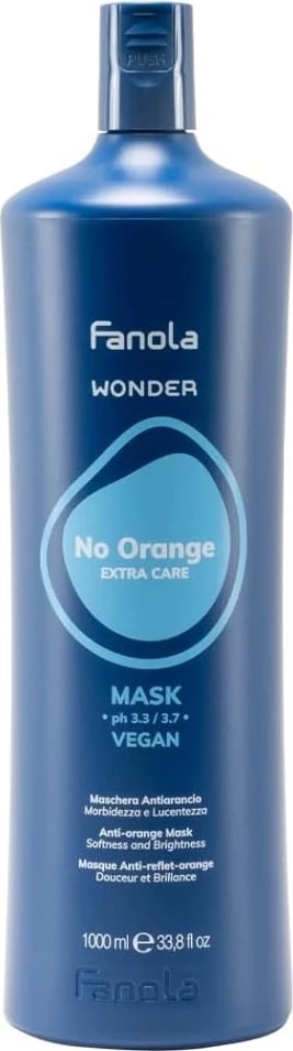 Maskë për flokë Fanola Wonder No Orange Extra Care Neutralizing për femra, 1000ml