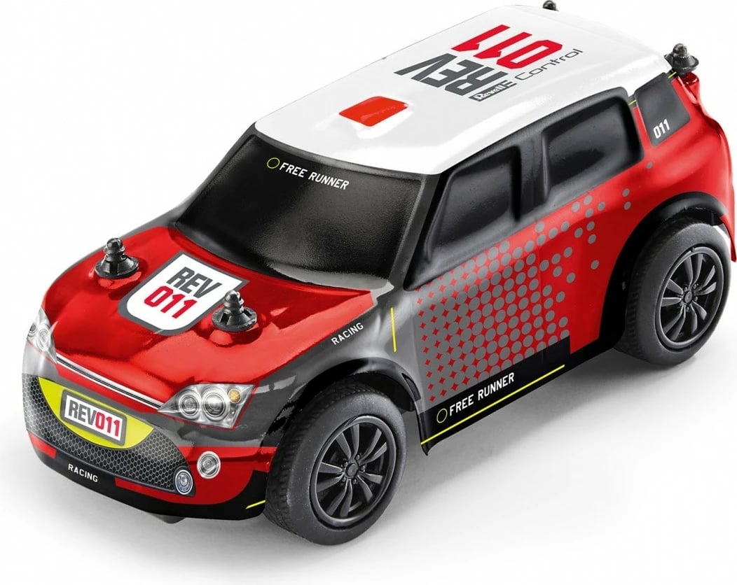 Makine me telekomandë Revell RC Free Runner, 1:28, plastike, kuqe/bardhë