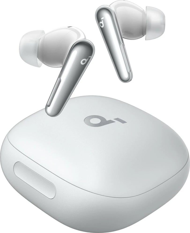 Kufje wireless Anker Soundcore Liberty 4 PRO, Bluetooth, ANC, të bardha
