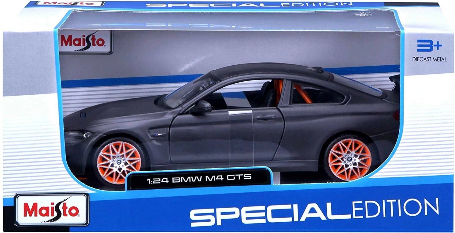 Model makine Maisto BMW M4 GTS 1:24, Gri