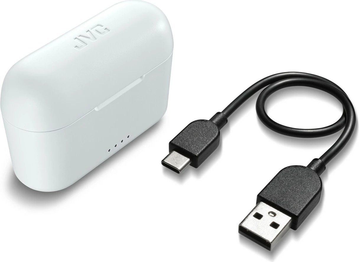 Kufje pa tela JVC HA-A3T, in-ear, Bluetooth 5.1, Bardhë