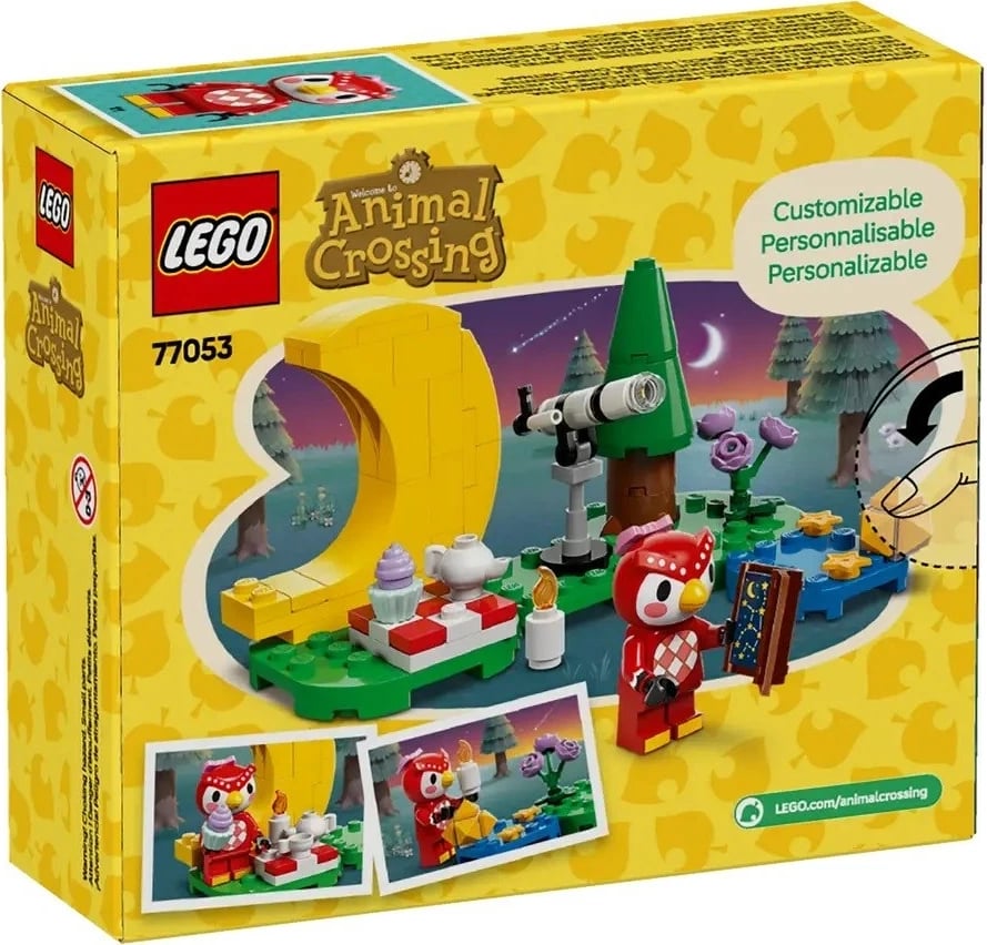 Set LEGO Animal Crossing 77053, Stargazing with Celeste