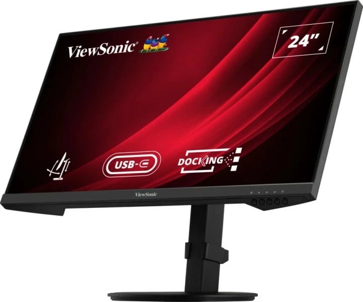 Monitor ViewSonic VG2409U-2, 23.8", Full HD, LED, i zi