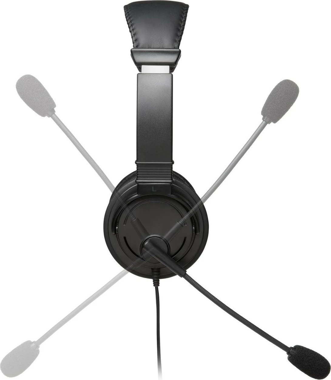 Kufje Kensington Classic USB-A, me mikrofon, për thirrje/muzikë, 150 g, e zezë