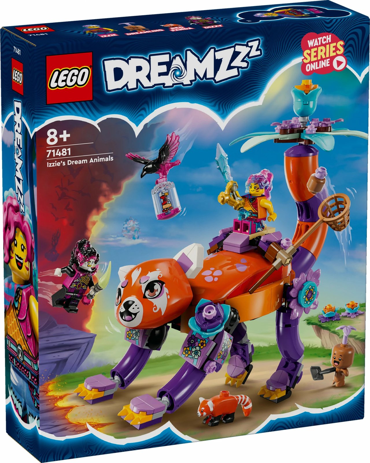 Set ndërtimi LEGO DREAMZzz 71481 Izzies Traumtiere, 328 pjesë, shumëngjyrësh