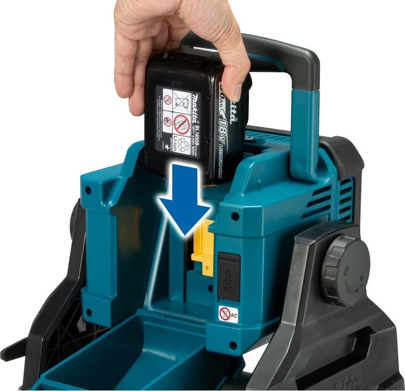 Llambë pune Makita DML811, 31.5W, 6000mAh, LED, e zezë/blu