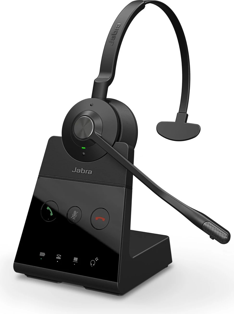 Bazë kufjesh Jabra 14217-03, për Evolve 65 TE, me butona, e zezë