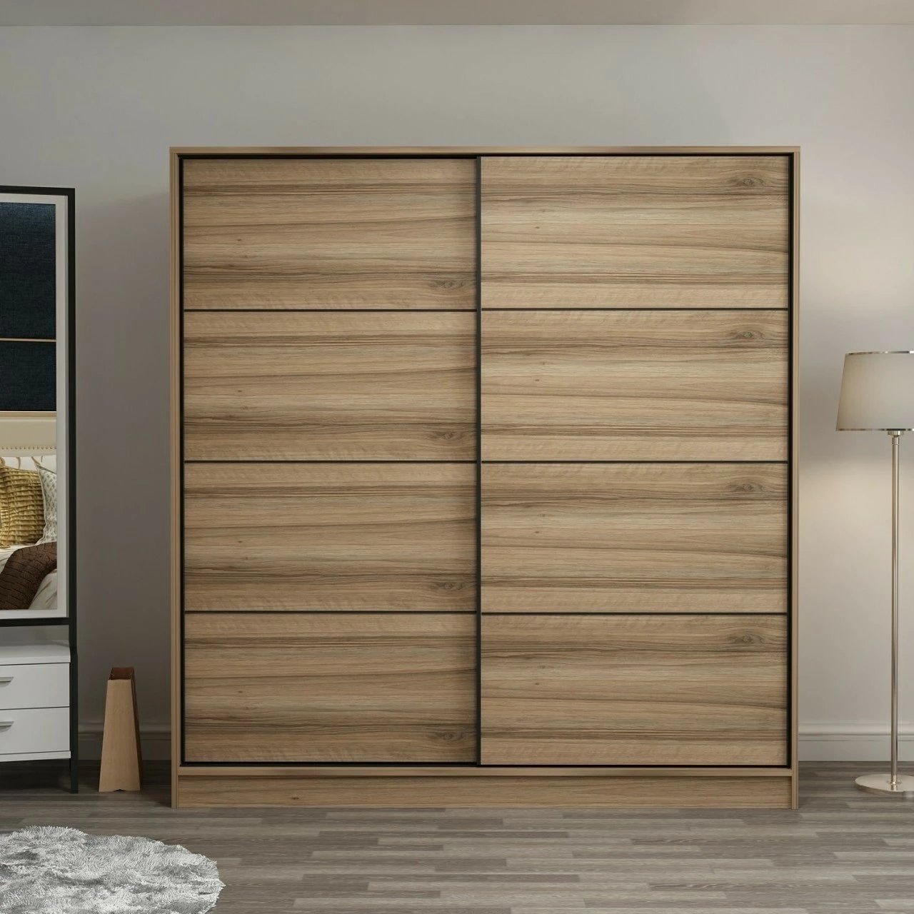 Dollap rrobash Dore, Skye Decor, 220x210x60 cm