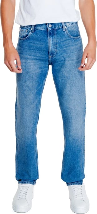 Pantallona Calvin Klein Jeans, meshkuj, blu